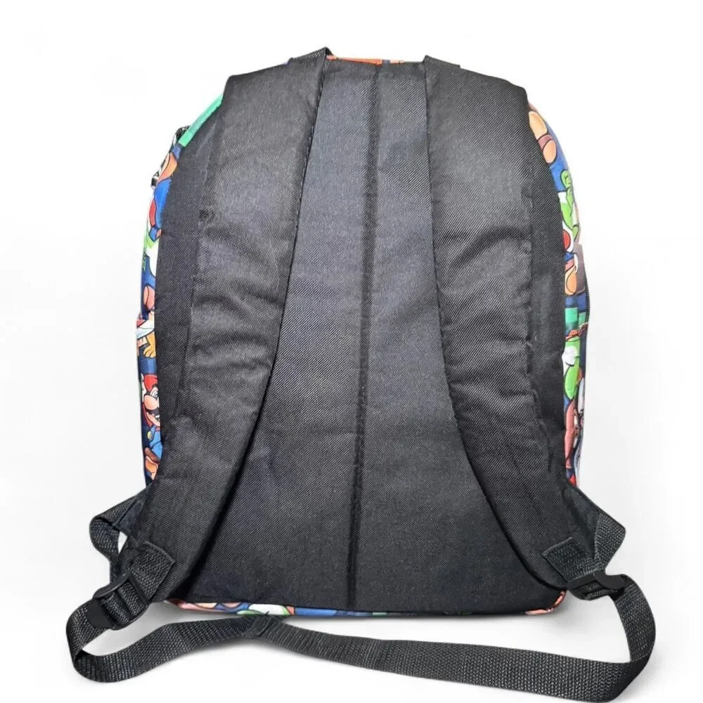 Super Mario Nintendo Backpack 2019 All Over Print Kids School Bag Mario Luigi